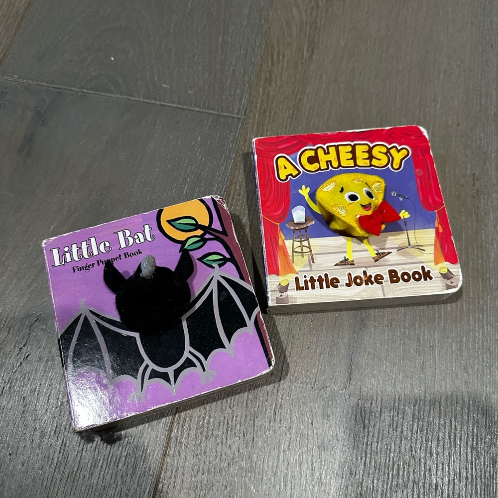 Little Bat and Cheesy Joke Book Set